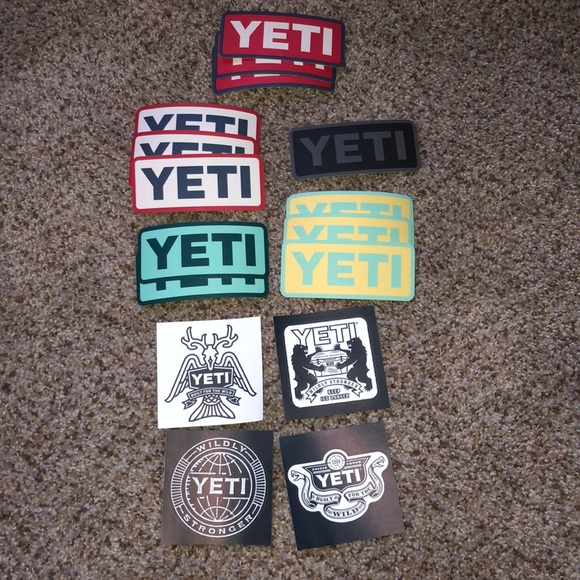 yeti free sticker pack